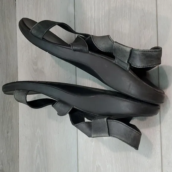 Chaco Mens Leather Outdoor Hiking Sandals shoes sz 12