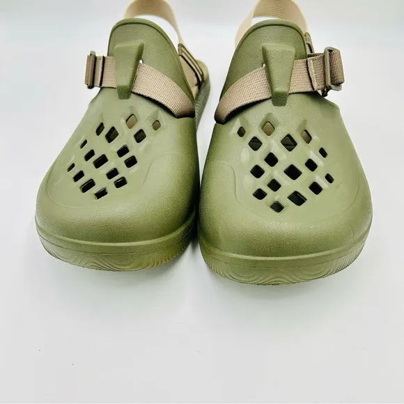 Chaco Sandals shoes Chillos clogs moss green comfort shoes mens size 13
