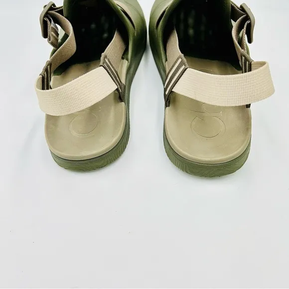 Chaco Sandals shoes Chillos clogs moss green comfort shoes mens size 13