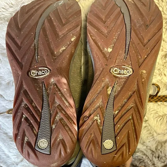 CHACO Waterproof Leather Barbary Boots Lace Up Outdoor Rain Winter Size 8.5