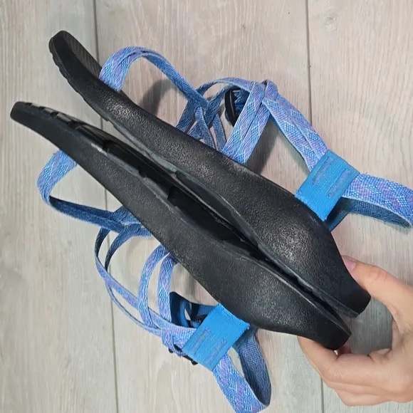 Chaco Womens ZX1 Braid Outdoor Hiking Strappy Sandals Slide Shoes Sz 11