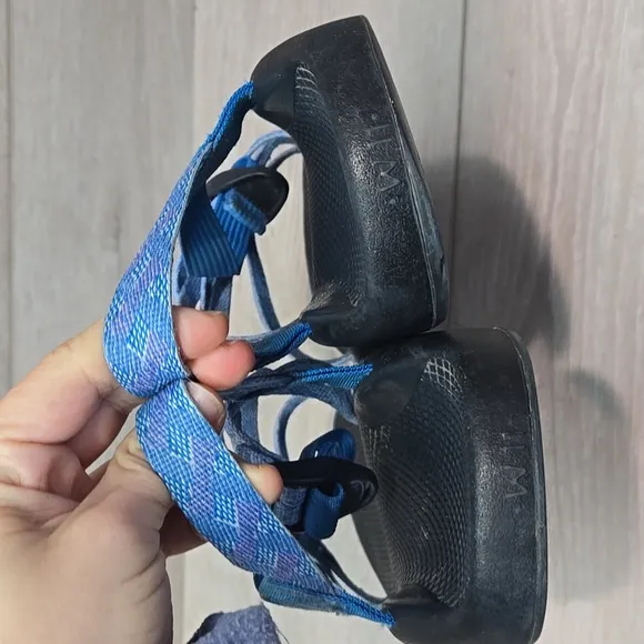 Chaco Womens ZX1 Braid Outdoor Hiking Strappy Sandals Slide Shoes Sz 11