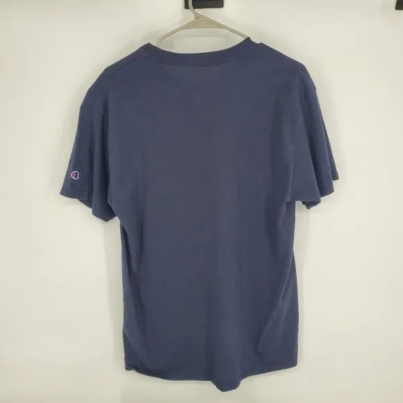 Champion Men's Notre Dame Play Like A Champion Today T-Shirt Navy Size Large