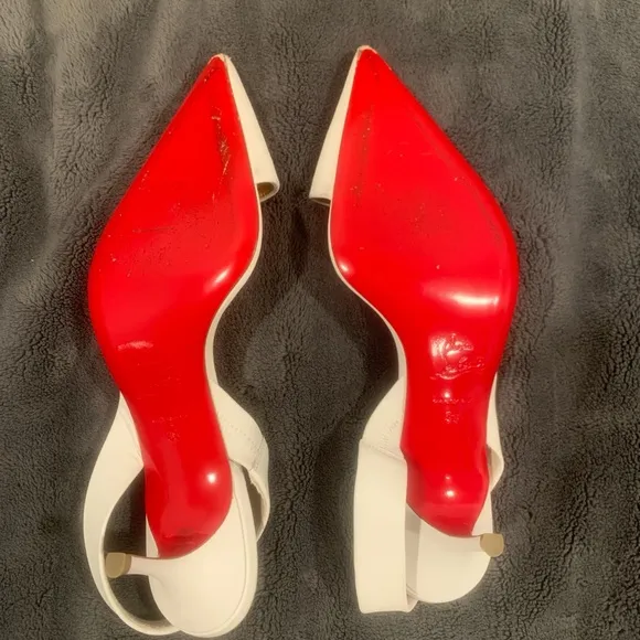 Christian Louboutin White Women's Shoes