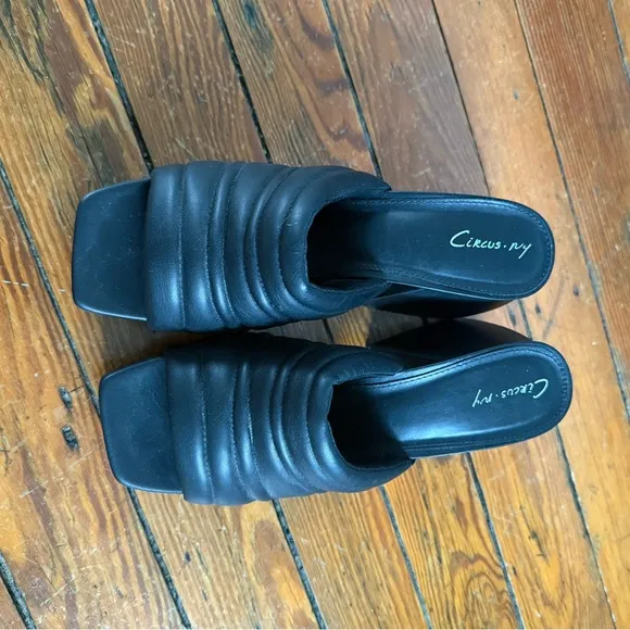 Circus Sam Edelman Black Women's Heeled Mules Size 10