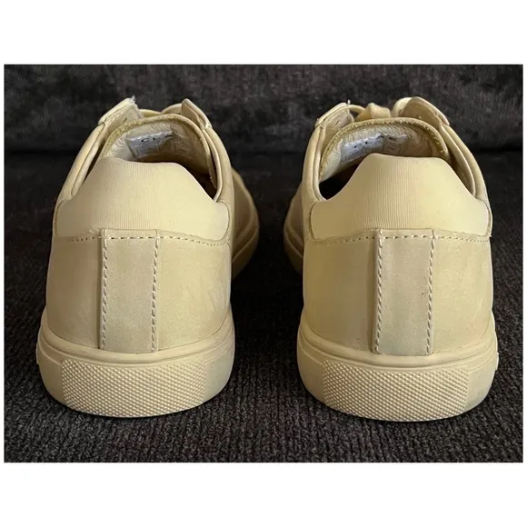 CLAE Bradley Pale Banana Nobuck Sneakers Size 7.5