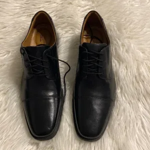 CLARKS Collection Man Shoes size 11.5 brand new color black please see all photo