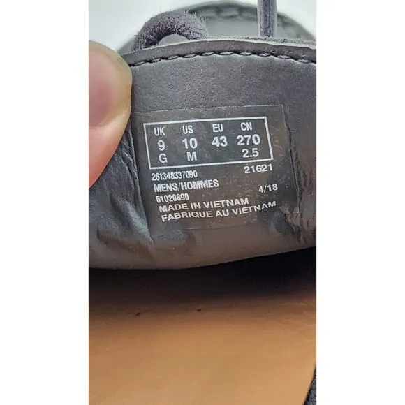 Clarks Men's Size 10 M US EUC Wallabee Saltash Blue Comfort Boat Shoes Mocassins