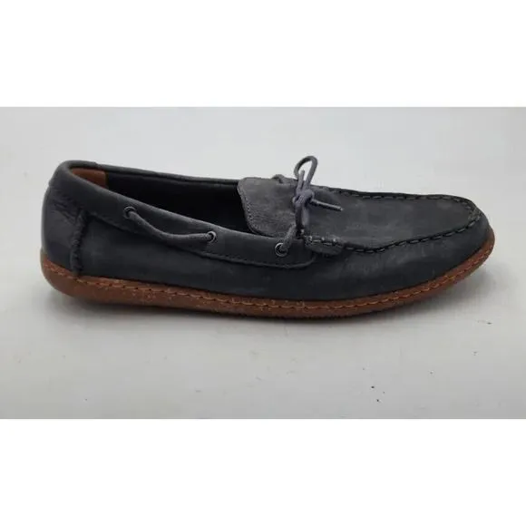 Clarks Men's Size 10 M US EUC Wallabee Saltash Blue Comfort Boat Shoes Mocassins