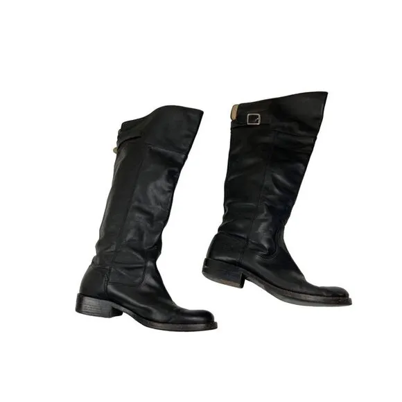 Coach Leather Knee Height Boots. Sz 7.5B