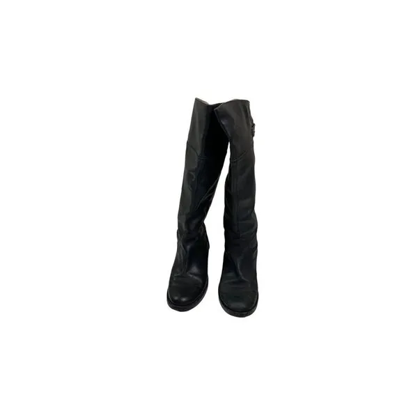 Coach Leather Knee Height Boots. Sz 7.5B