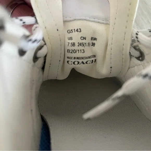 Coach White Citysole Runner Women Shoes