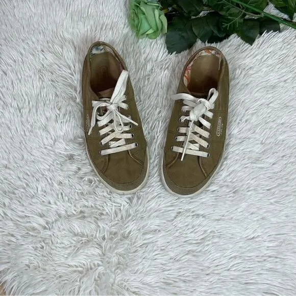 Coach canvas shoes