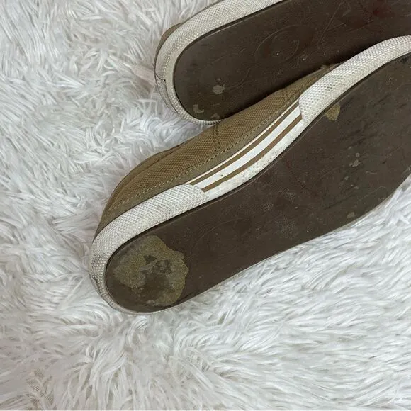 Coach canvas shoes