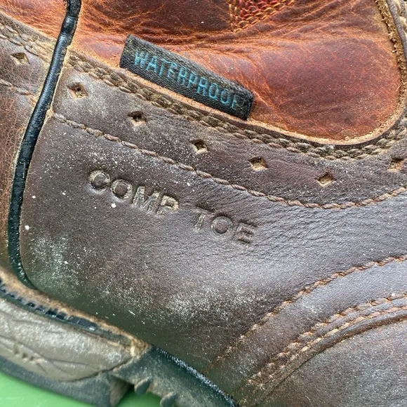 CODY JAMES Men’s Nano Lite Waterproof Western Work Boots square Toe Size 11EE