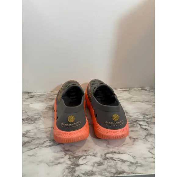 Cole Haan 4 Zer0 Grand AllDay Loafer Ironstone/Shocking Orange Men's Size 8/ 8.5