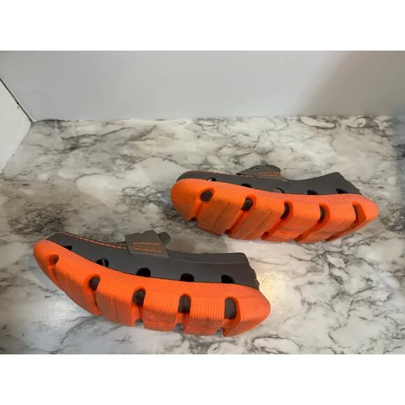 Cole Haan 4 Zer0 Grand AllDay Loafer Ironstone/Shocking Orange Men's Size 8/ 8.5