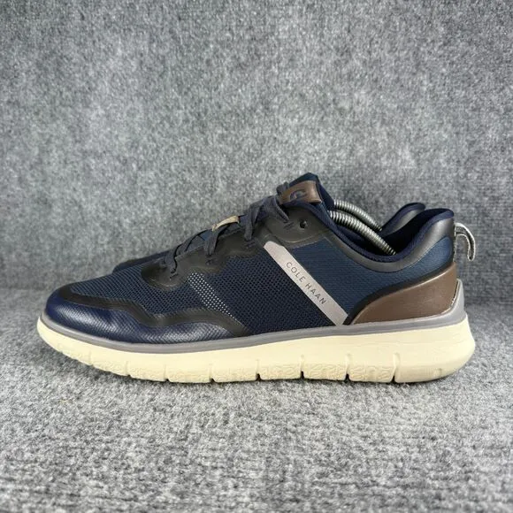 Cole Haan Generation Zerogrand TXT Sneakers Mens 11 Blue Shoes Casual Work