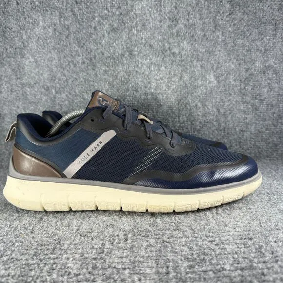 Cole Haan Generation Zerogrand TXT Sneakers Mens 11 Blue Shoes Casual Work