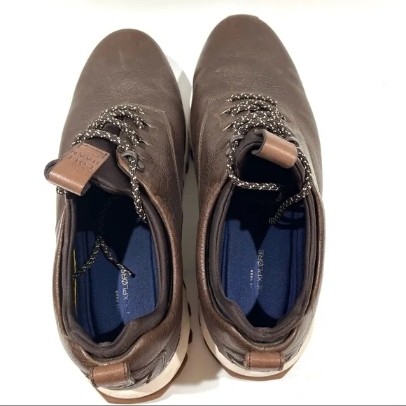 Cole Haan Grand Explore All Terrain Oxford Shoes Brown 10