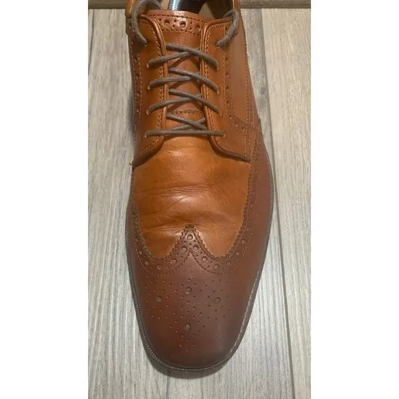 Cole Haan Grand OS Oxford Men’s Size 13 Leather Brown Comfort Dress Shoes