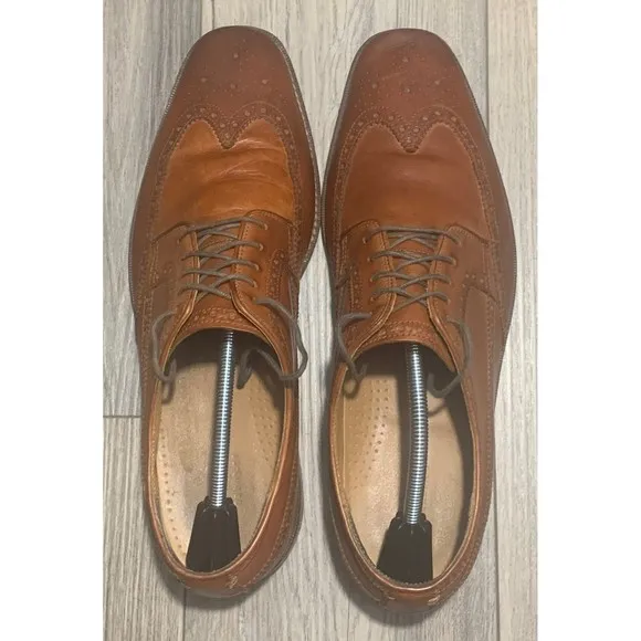Cole Haan Grand OS Oxford Men’s Size 13 Leather Brown Comfort Dress Shoes