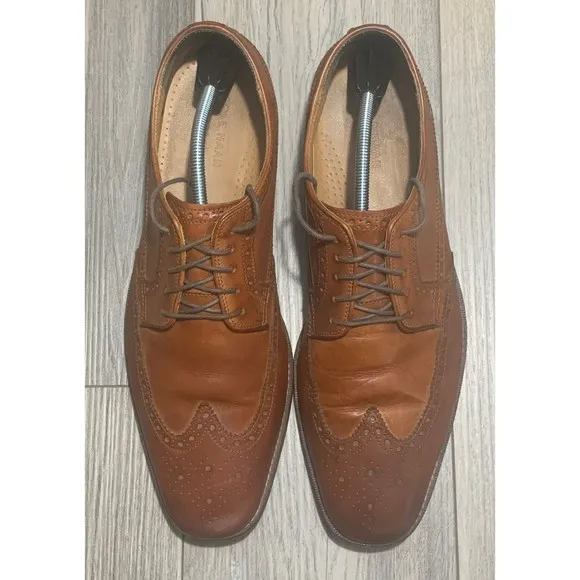 Cole Haan Grand OS Oxford Men’s Size 13 Leather Brown Comfort Dress Shoes