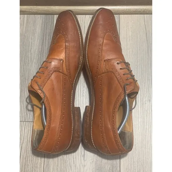 Cole Haan Grand OS Oxford Men’s Size 13 Leather Brown Comfort Dress Shoes