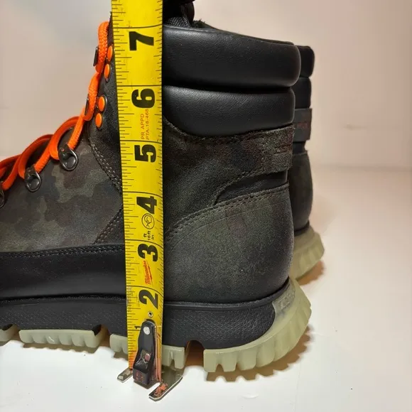 Cole Haan Mens 4.ZERØGRAND Camo Stitchlite Insulated Boots C31855 Mens SZ 10.5 W