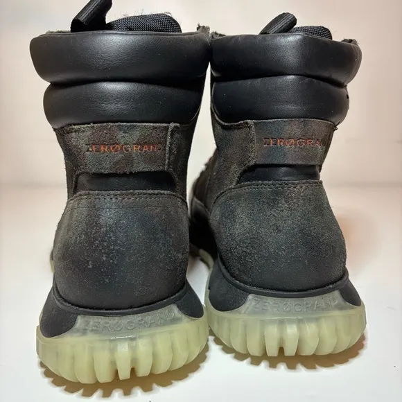 Cole Haan Mens 4.ZERØGRAND Camo Stitchlite Insulated Boots C31855 Mens SZ 10.5 W