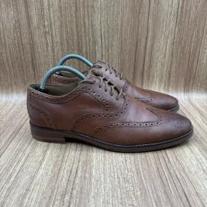 Cole Haan Mens 8 M Grand OS Cambridge Wingtip Oxford Leather Shoes C12915