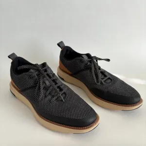 Cole Haan Men’s Zero Grand Atlantic Sneaker Black Gray lace up shoes size 10