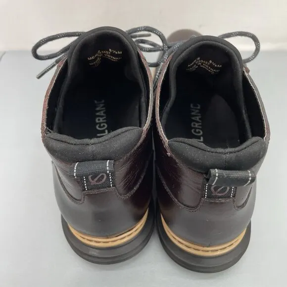 Cole Haan Original Grand Chukka Boots Waterproof Leather Brown Mens 8.5