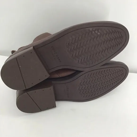 Cole Haan Women’s River Chelsea Leather Waterproof Bootie NWT Brown Size 5.5