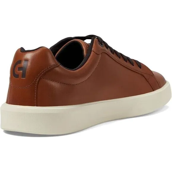 Cole Haan Grand Crosscourt Daily Sneakers Mens 7.5 British Tan Dark Shoes FZP247