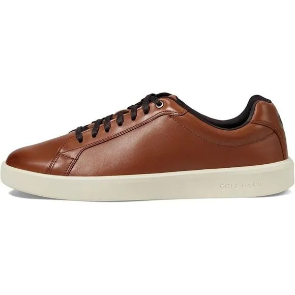 Cole Haan Grand Crosscourt Daily Sneakers Mens 7.5 British Tan Dark Shoes FZP247