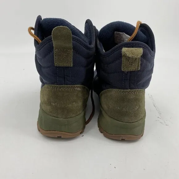 Columbia Blue Canvas Athletic Shoes | Men's Size 8.5