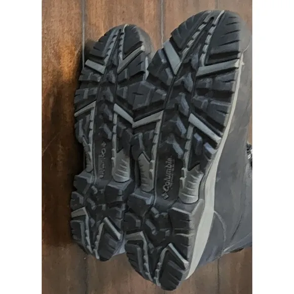 Columbia Boots Mens 11 Black Bugaboot Insulated Waterproof Omni-Heat Black