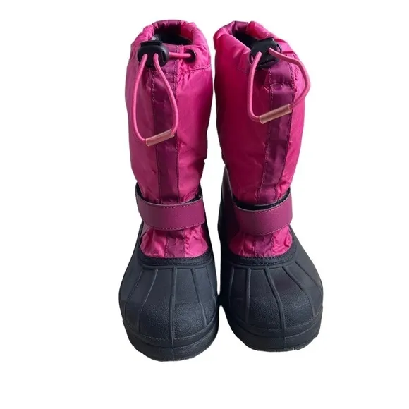 Columbia Powerbug Forty Waterproof Insulated Winter Snow Boots Girls Size 4