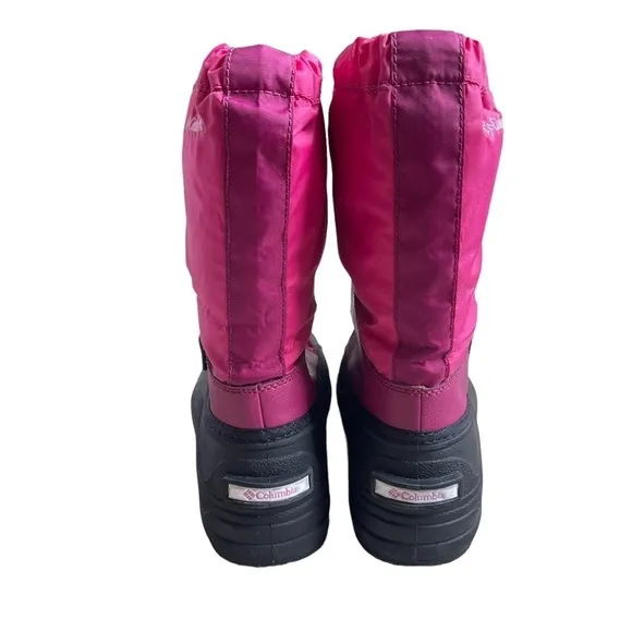 Columbia Powerbug Forty Waterproof Insulated Winter Snow Boots Girls Size 4