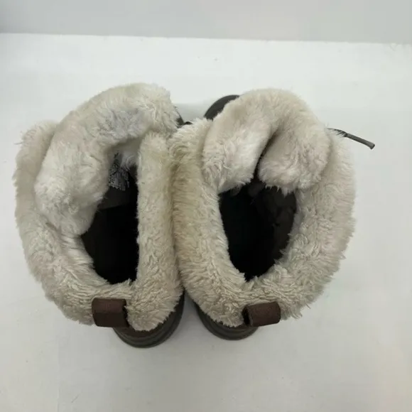 Columbia Sierra Summette Winter Snow Boots Brown waterproof warm women size 7
