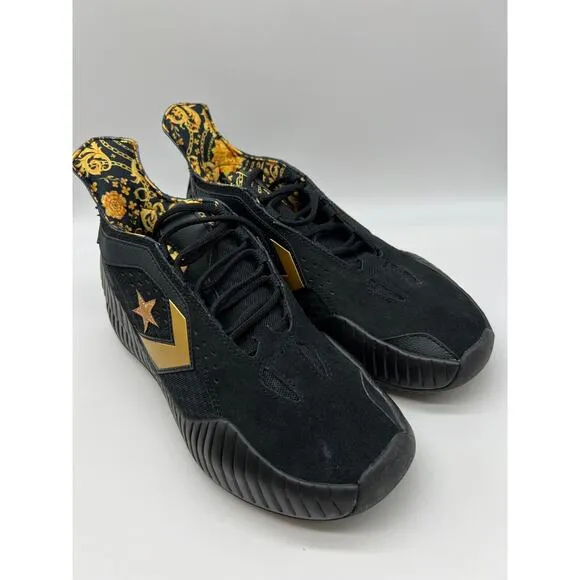 Converse All Star BB Prototype CX Mid Black Gold Baroque A02515C Shoes Men's 9🛒