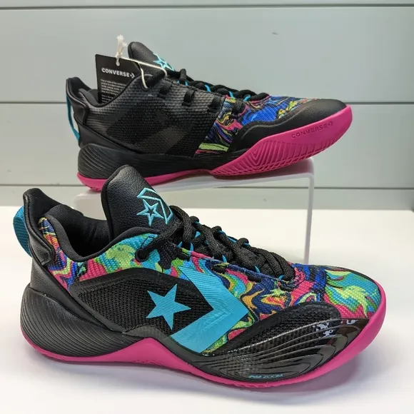 Converse All Star BB Shift Black Pink Tial A00406C Air Zoom Basketball shoes 9.5