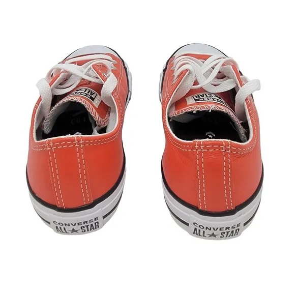 🤩Converse ALL STAR CTAS OX Sz 12 Toddler Shoes LEATHER RED Sneakers A04425C