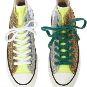 Converse All Star Hi Top X JW Anderson Glitter Sneakers