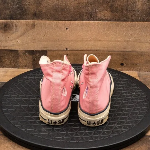 CONVERSE ALL STAR MADE IN USA DEADSTOCK 1980’S VINTAGE WOMENS SHOES PINK SZ 6