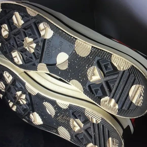 Converse All Star Mens Shoes Sneakers Polka Dot Suminagashi Pack Black 9 RARE