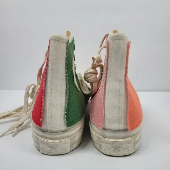 Converse Chuck 70 Hi Multi-Color Canvas Sneakers US Size Men's 8.5 Wo's 10.5 NWB