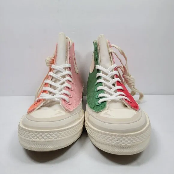 Converse Chuck 70 Hi Multi-Color Canvas Sneakers US Size Men's 8.5 Wo's 10.5 NWB