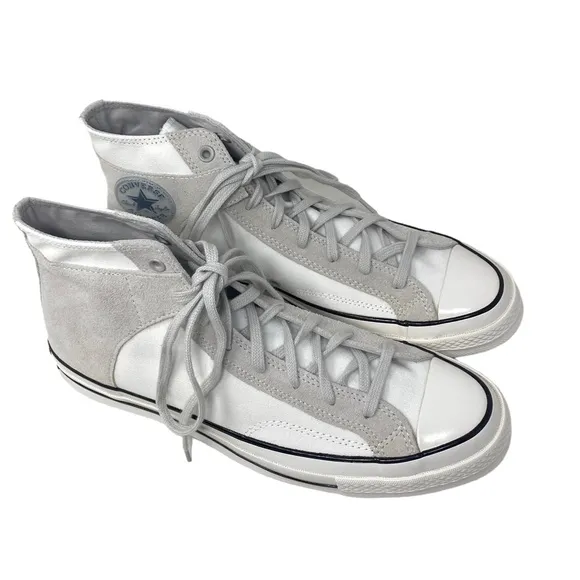 Converse Chuck 70 High White Mouse Shoes Casual Suede Canvas Men's Size A01780C